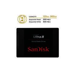 Sandisk 960GB Ultra II SATA 6GB/s 2.5 Solid State Drive